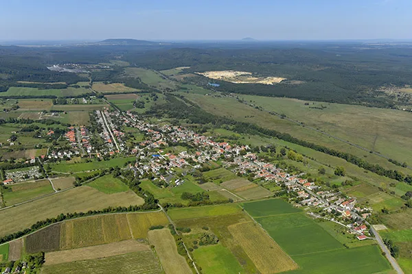 Lesenceistvánd – településkép